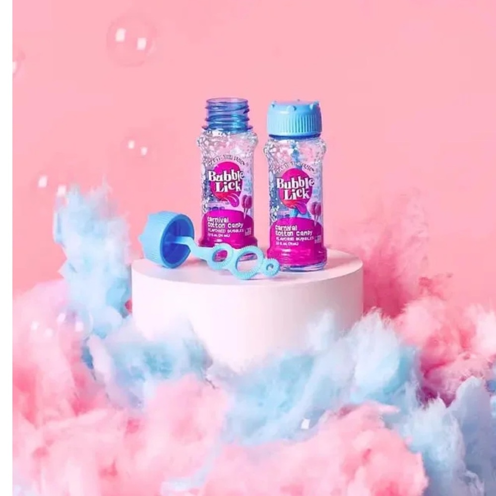 Bubblelick Cotton Candy Bubbles